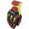 Mechanix Wear The Safety M-Pact Knit CR3A3 Handskar - Hi-Viz Yellow 1