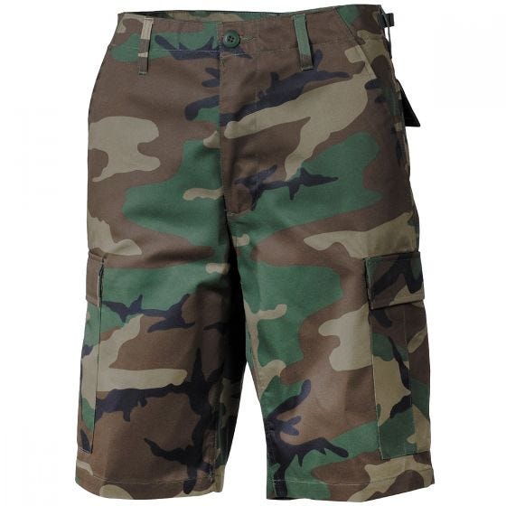 MFH US BDU Bermudashorts - Woodland