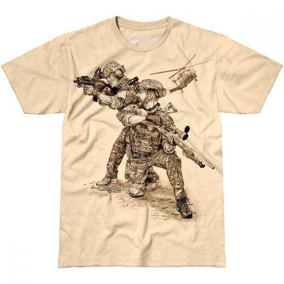 7.62 Design Compromised Extract T-shirt Sand