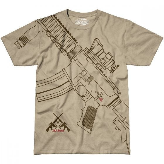 7.62 Design Get Some T-shirt Sand