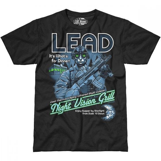 7.62 Design Lead It's What's for Dinner T-shirt Svart