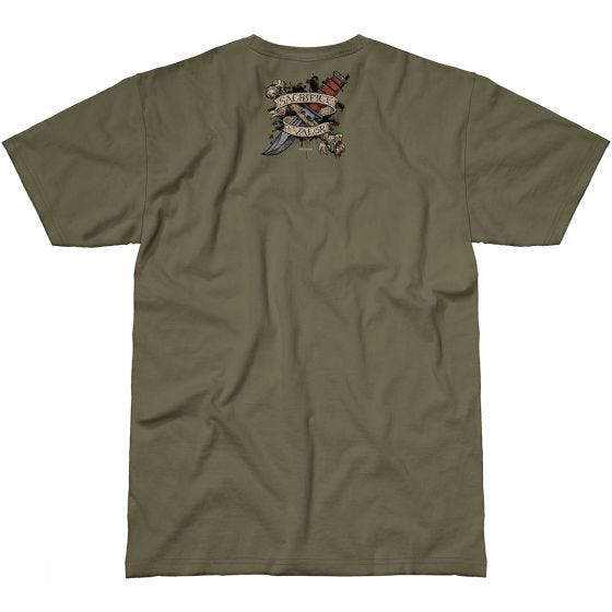 7.62 Design Sacrifice & Valor T-shirt Military Green