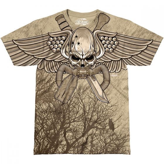 7.62 Design USMC Recon Swift Silent Deadly T-shirt Sand