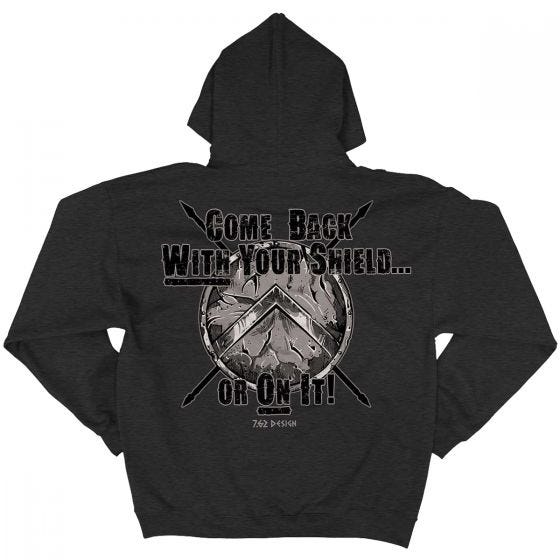 7.62 Design With Your Shield Munktröja Charcoal Heather