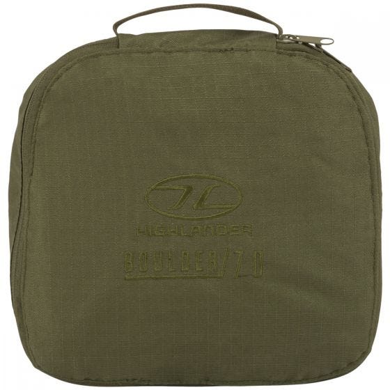 Highlander Boulder Kappsäck 70 L - Oliv