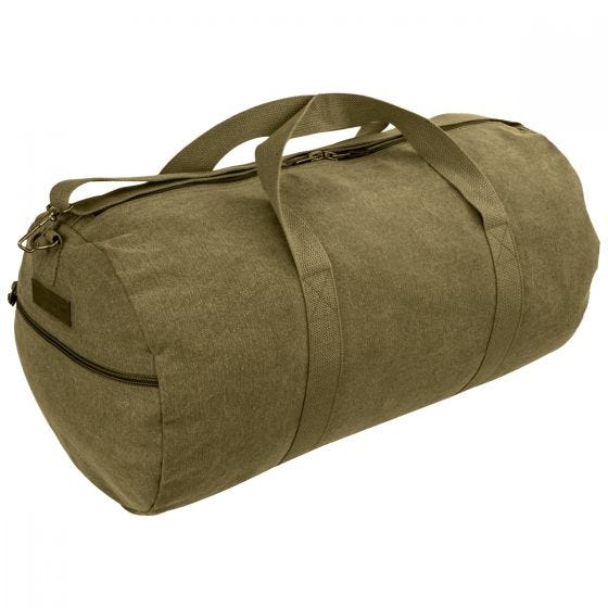 Highlander Crieff Canvas Rullbag 45 L - Oliv