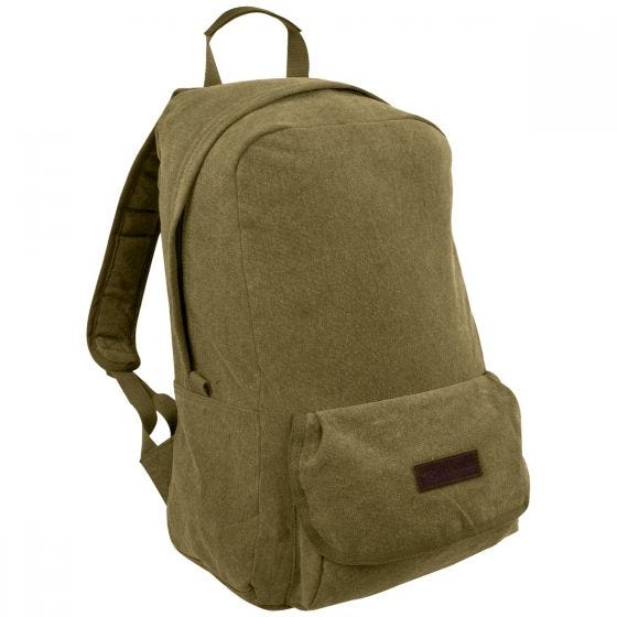 Highlander Stirling Canvas Ryggsäck 30 L - Oliv