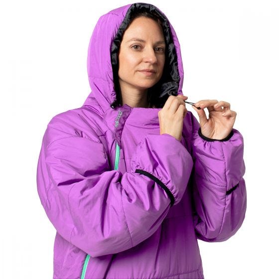 Selk'bag Lite 6G Sovsäcksdräkt - Violet Cockatoo