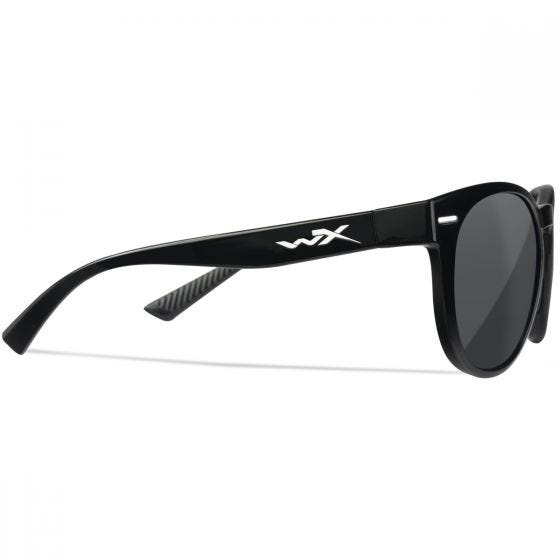 Wiley X WX Covert Glasögon - Grey Lenses / Gloss Black Frame