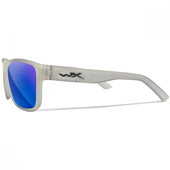 Wiley X WX Ovation Glasögon - Captivate Polarized Blue Mirror Lenses / Matte Slate Frame