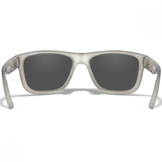 Wiley X WX Ovation Glasögon - Captivate Polarized Blue Mirror Lenses / Matte Slate Frame