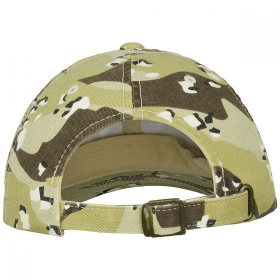 YP Low Profile Camo Washed Cap 6 Colour Desert