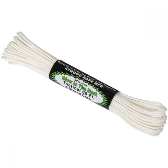 Atwood Rope 275 Glow In The Dark Snöre 50 ft - Vit