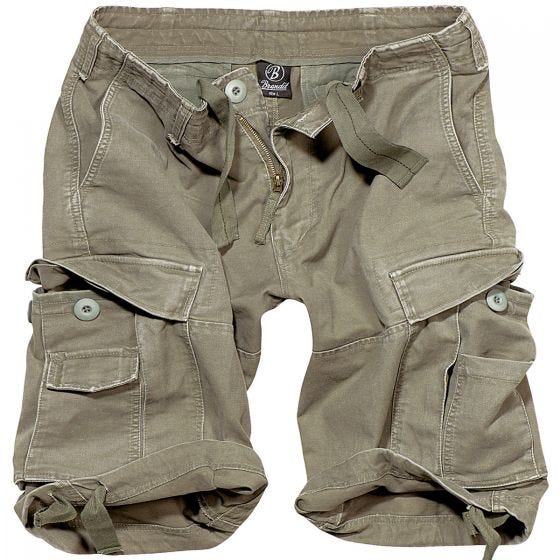 Brandit Vintage Classic Shorts - Oliv