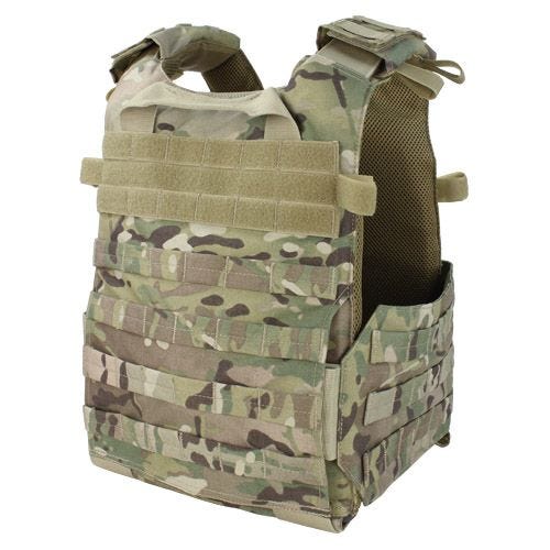 Condor Gunner Platthållare Lätt - MultiCam