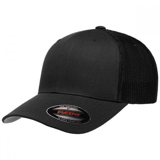 Flexfit Trucker Nätkeps - Svart