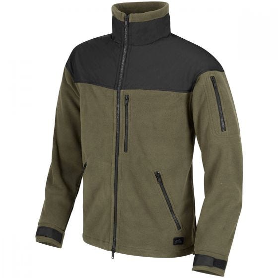 Helikon Classic Army Fleece - Olivgrön/Svart