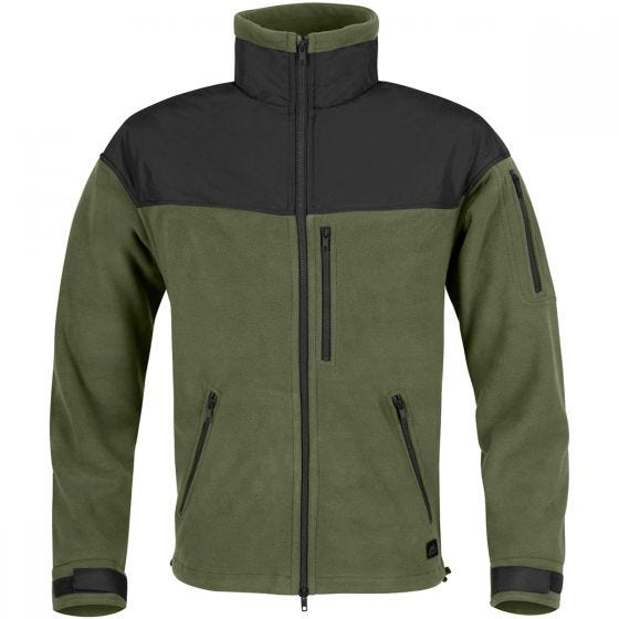 Helikon Classic Army Fleece - Olivgrön/Svart