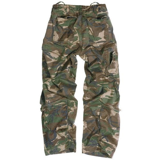 Surplus Infantry Cargo Byxor - Woodland