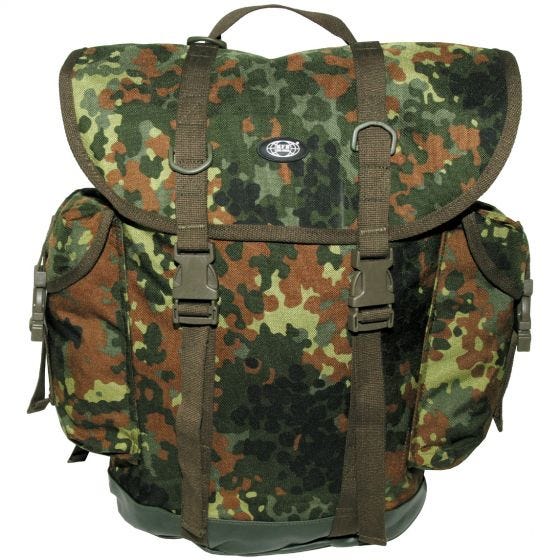 MFH Mountain Ryggsäck Tyska Armén - Flecktarn