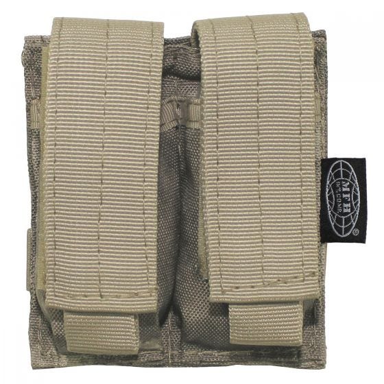 MFH MOLLE Liten Dubbel Magasinficka 9 mm - HDT Camo AU