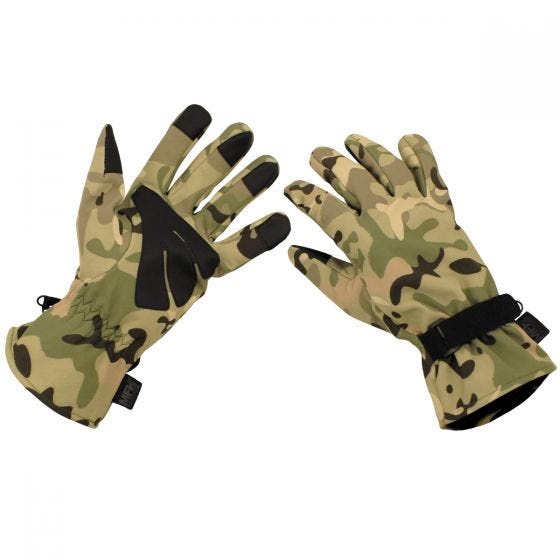 MFH Softshell Handskar - Operation Camo