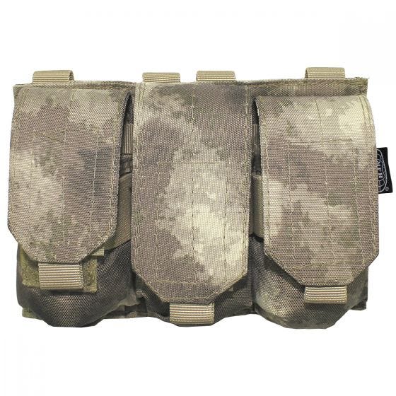 MFH M4/M16 MOLLE Trippel Magasinficka - HDT Camo AU