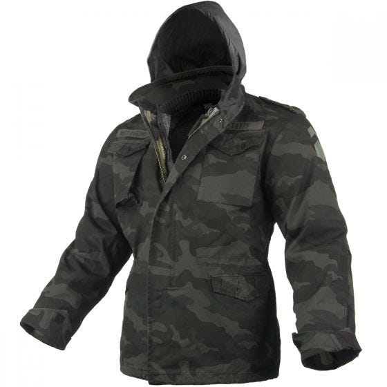 Surplus M65 Regiment Jacka - Black Camo