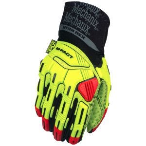 Mechanix Wear M-Pact XPLOR Hi-Dexterity Gloves Fluorescent Yellow