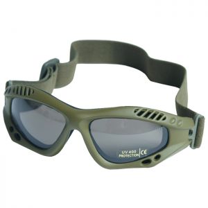 Mil-Tec Commando Goggles Air Pro Smoke Olive