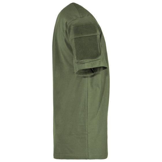 MFH US Med fickor på ärmarna Kortärmad skjorta - OD Green