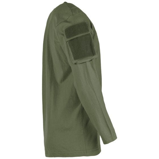 MFH US Med fickor på ärmarna Långärmad skjorta - OD Green