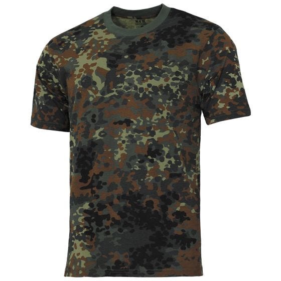 MFH US Streetstyle T-shirt - Flecktarn