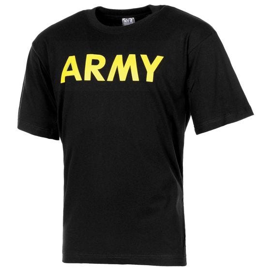 MFH Army T-shirt - Svart