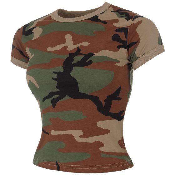 MFH US T-shirt För kvinnor - Woodland