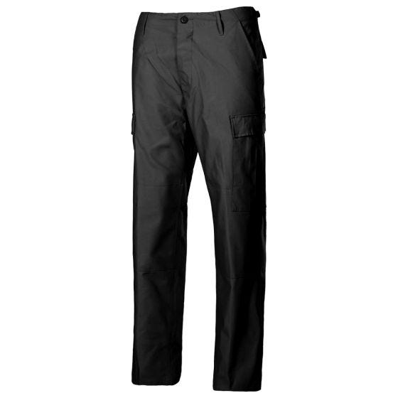 MFH US BDU Reinforced Stridsbyxor - Svart