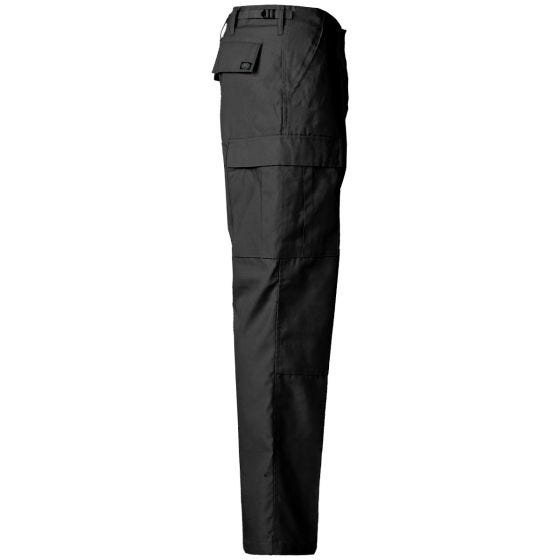 MFH US BDU Reinforced Stridsbyxor - Svart