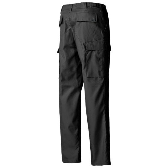 MFH US BDU Reinforced Stridsbyxor - Svart