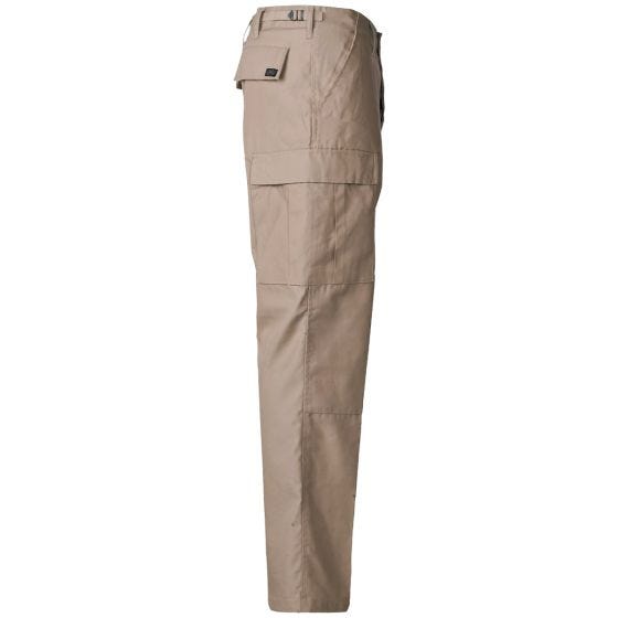 MFH US BDU Reinforced Stridsbyxor - Kaki