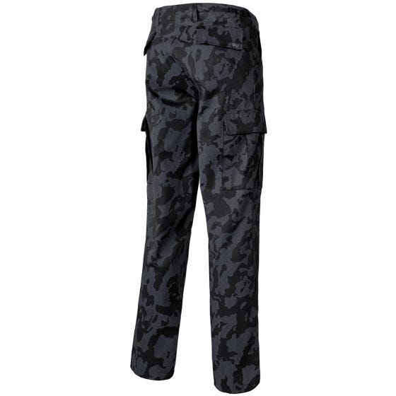 MFH US BDU Stridsbyxor - Night Camo