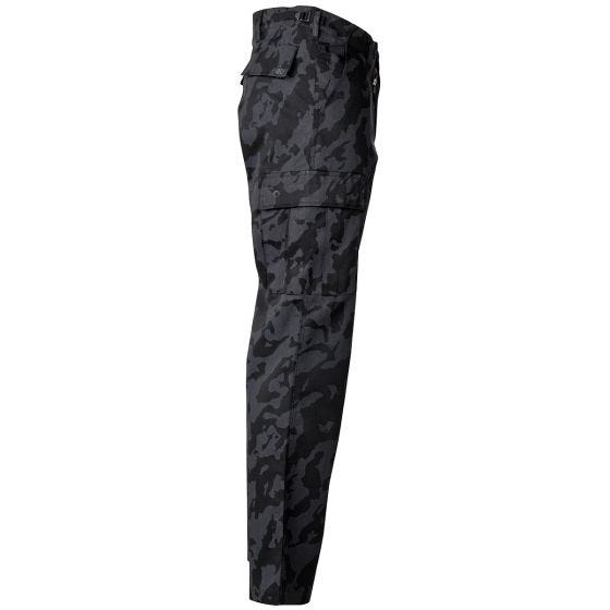 MFH US BDU Stridsbyxor - Night Camo