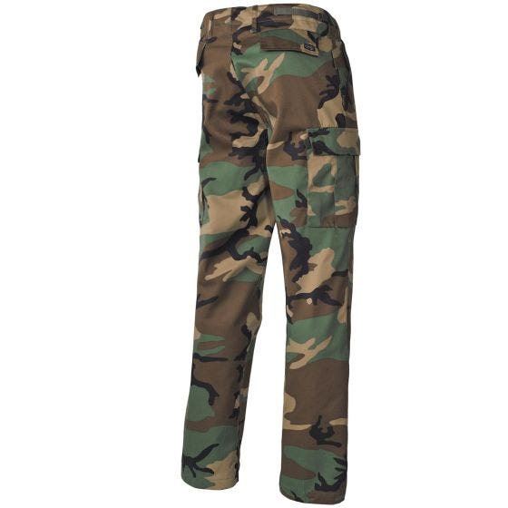 MFH US BDU Stridsbyxor - Woodland