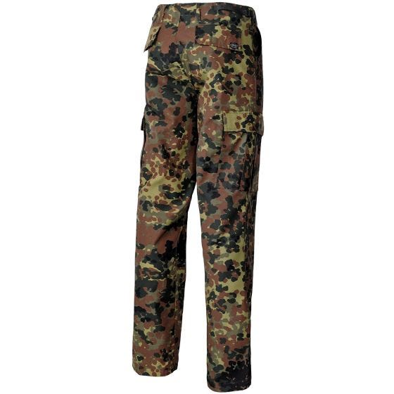 MFH US BDU Stridsbyxor - Flecktarn