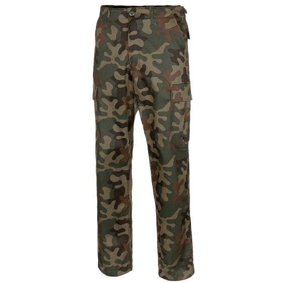 MFH US BDU Stridsbyxor - Polish Woodland