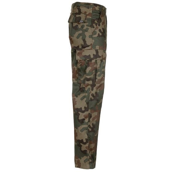 MFH US BDU Stridsbyxor - Polish Woodland