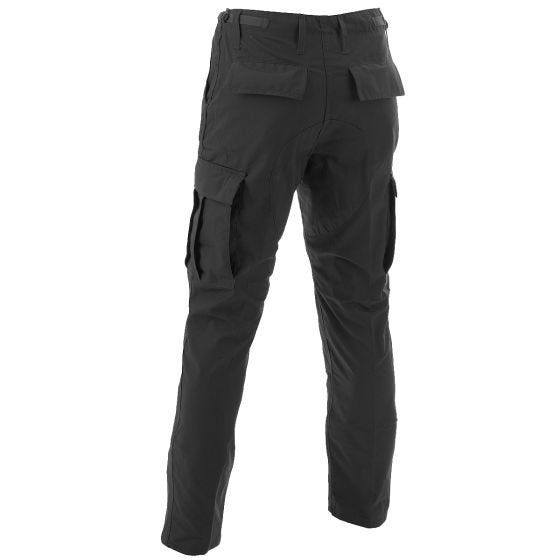 MFH BDU Stridsbyxor Ripstop - Svart