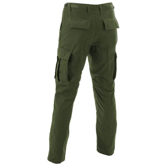 MFH BDU Stridsbyxor Ripstop - Oliv