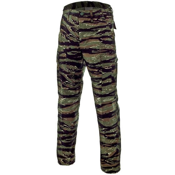 MFH BDU Stridsbyxor Ripstop - Tiger Stripe