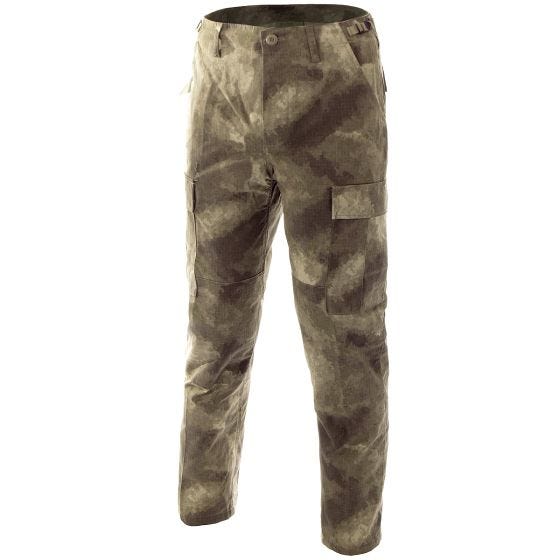 MFH BDU Stridsbyxor Ripstop - HDT Camo AU
