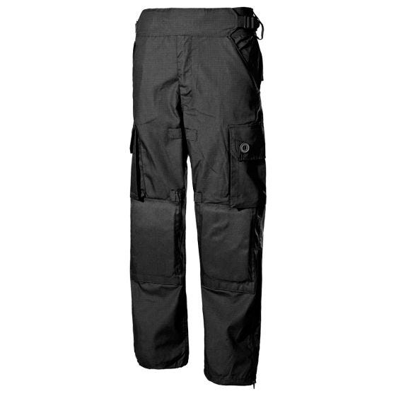 MFH Comando Smock Byxor Ripstop - Svart
